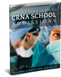 Insider's guide to cRNA School admission
